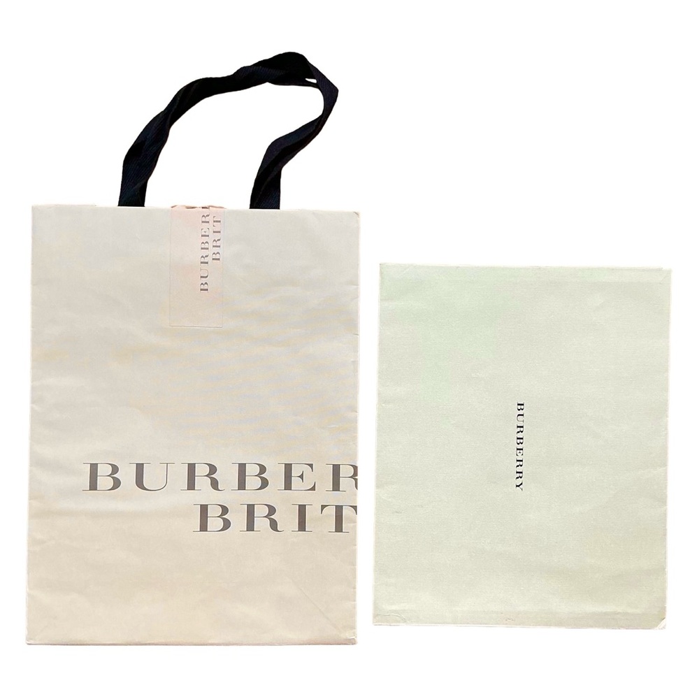 Burberry Brit Cream Tote and Sleeve Bag